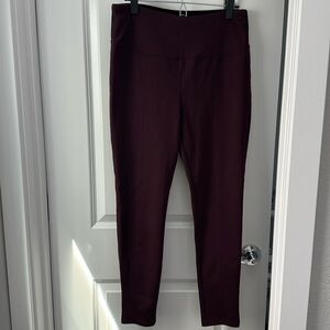 Apt. 9 Maroon Leggings Size L